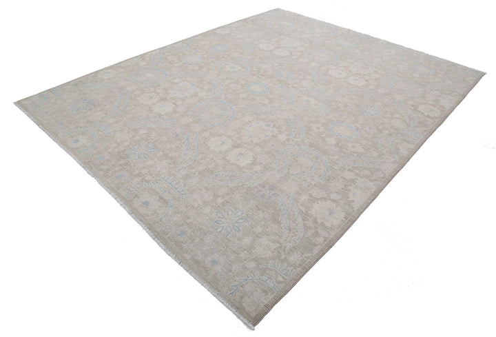 Afghan Oriental Rug 7' 11" x 9' 9" Hand-Knotted | No. AT41897