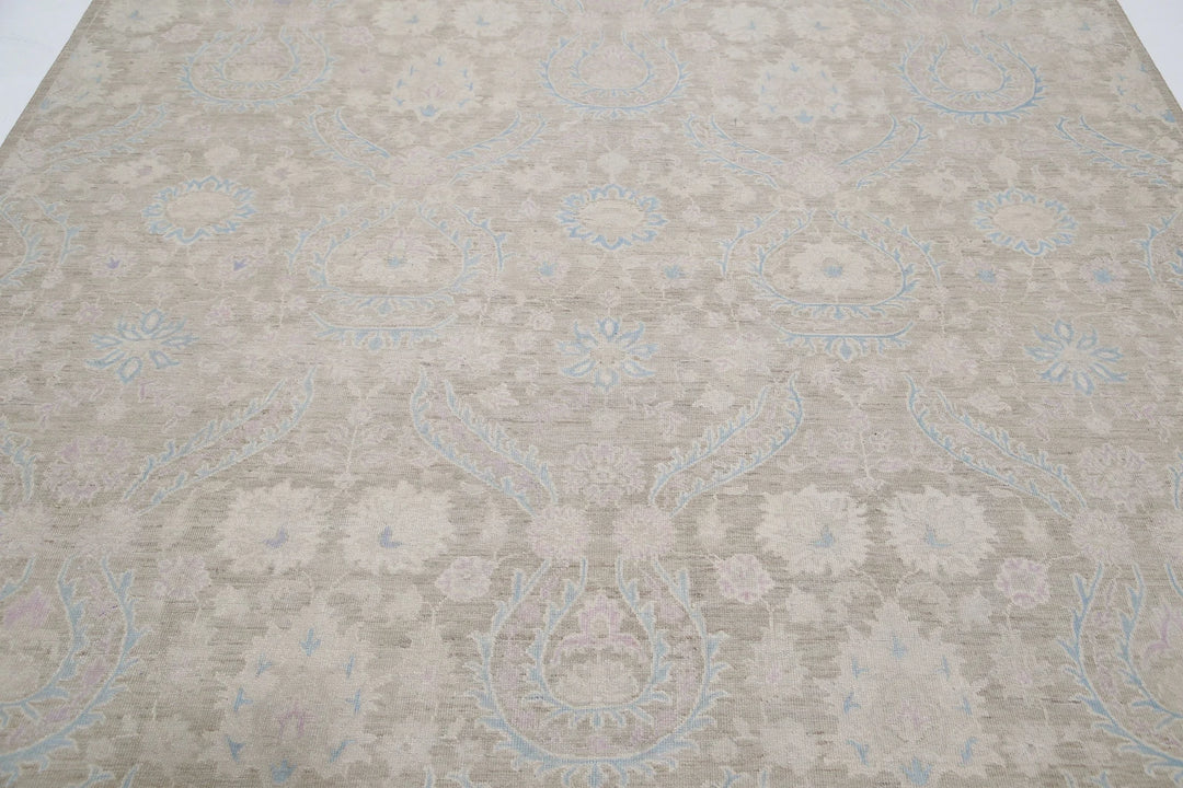 Afghan Oriental Rug 7' 11" x 9' 9" Hand-Knotted | No. AT41897