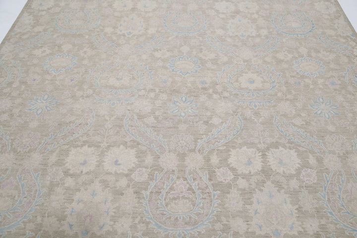Afghan Oriental Rug 7' 11" x 9' 9" Hand-Knotted | No. AT41897