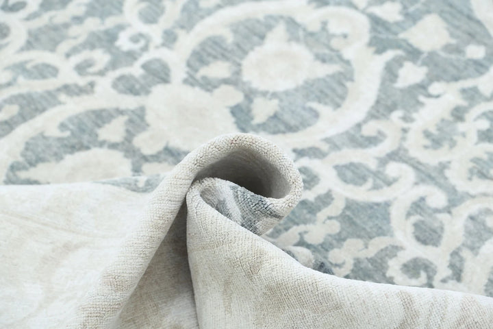 Afghan Serenity Rug 8' 9" x 12' 6" Hand-Knotted | No. AT42046