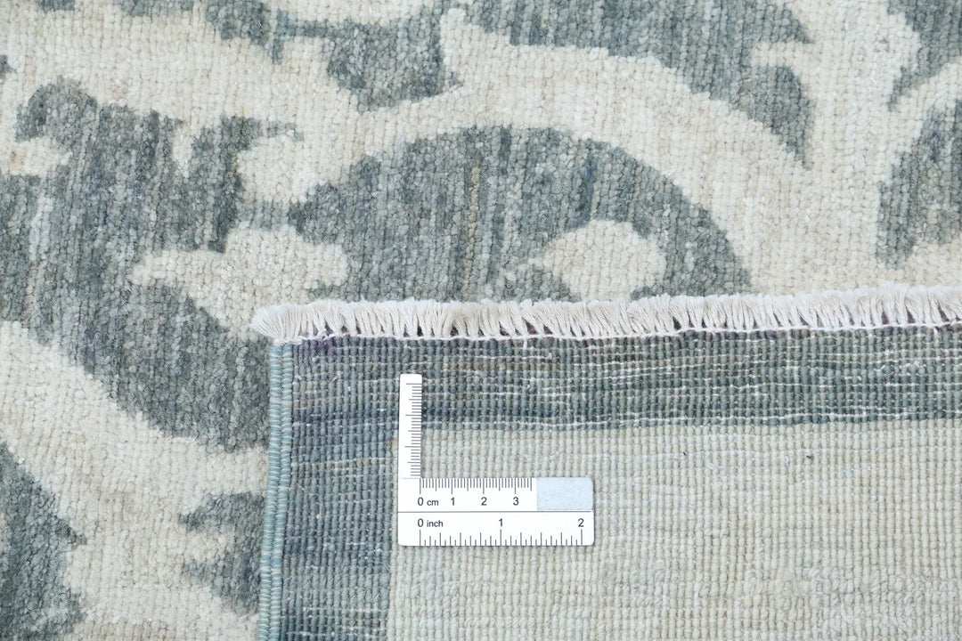 Afghan Serenity Rug 8' 9" x 12' 6" Hand-Knotted | No. AT42046