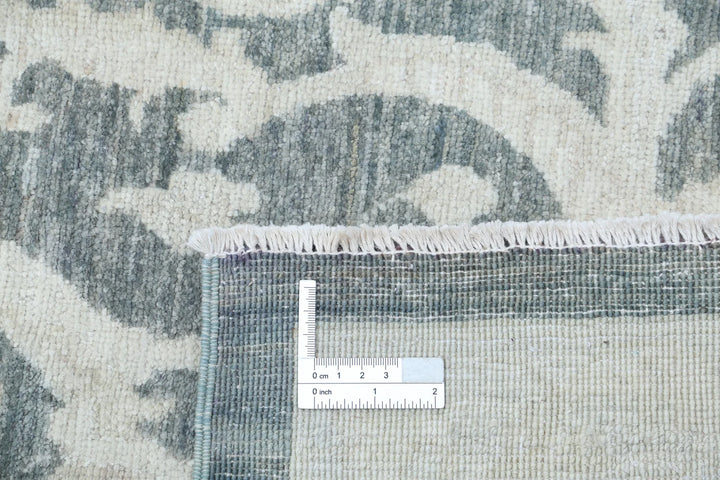 Afghan Serenity Rug 8' 9" x 12' 6" Hand-Knotted | No. AT42046