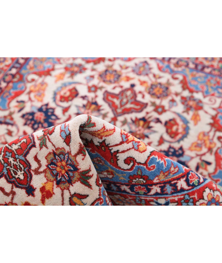 Persian Isfahan Rug 3' 3" x 4' 10" Hand-Knotted | No. AT42092