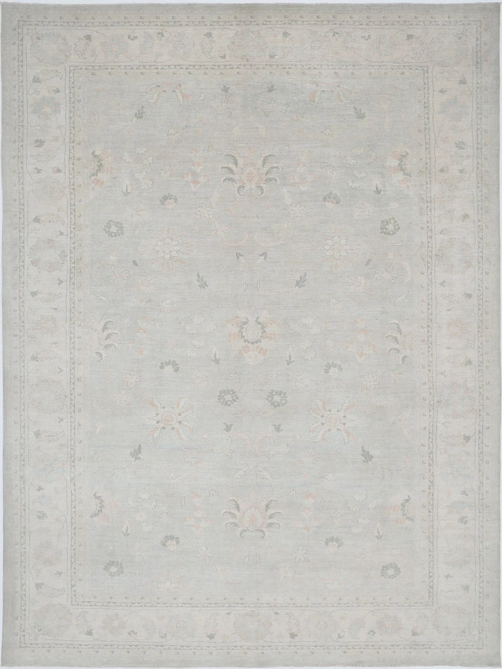 Afghan Serenity Rug 10' 8" x 14' 4" Hand-Knotted | No. AT42261