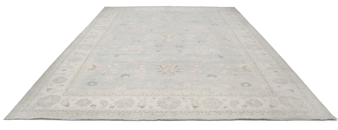 Afghan Serenity Rug 10' 8" x 14' 4" Hand-Knotted | No. AT42261