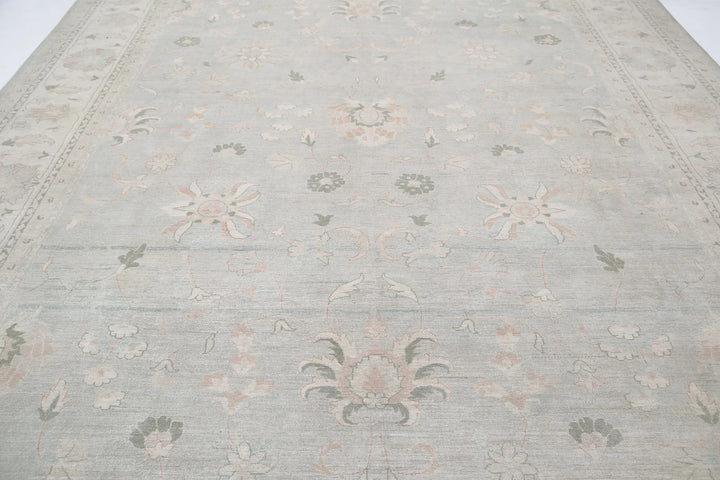 Afghan Serenity Rug 10' 8" x 14' 4" Hand-Knotted | No. AT42261