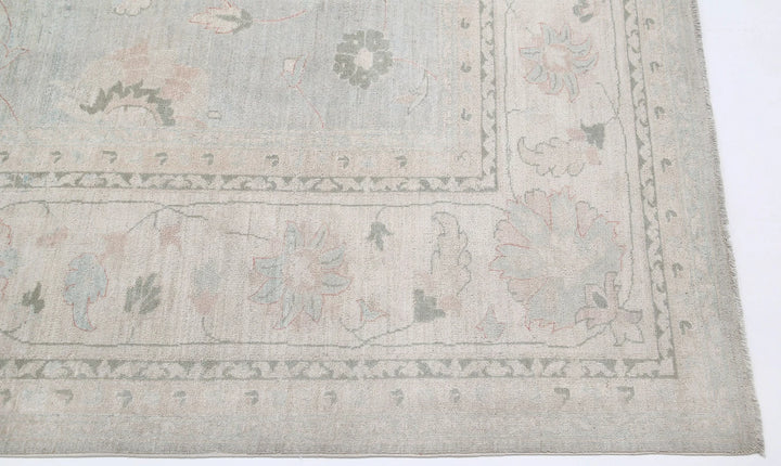 Afghan Serenity Rug 10' 8" x 14' 4" Hand-Knotted | No. AT42261