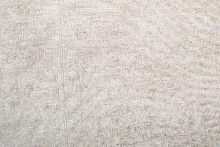 Ivory Afghan Serenity Rug 5'11" x 8'5" Hand-Knotted | No. AT42354