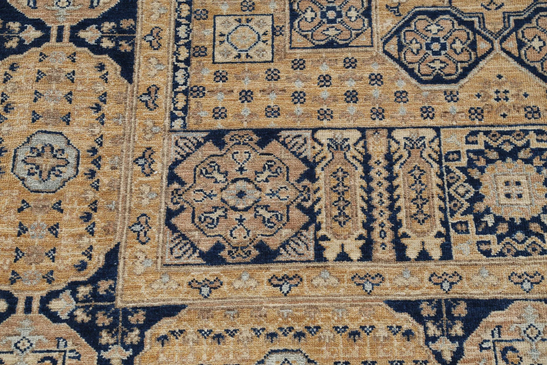 Afghan Mamluk Rug 5' 3" x 7' 5" Hand-Knotted | No. AT42460