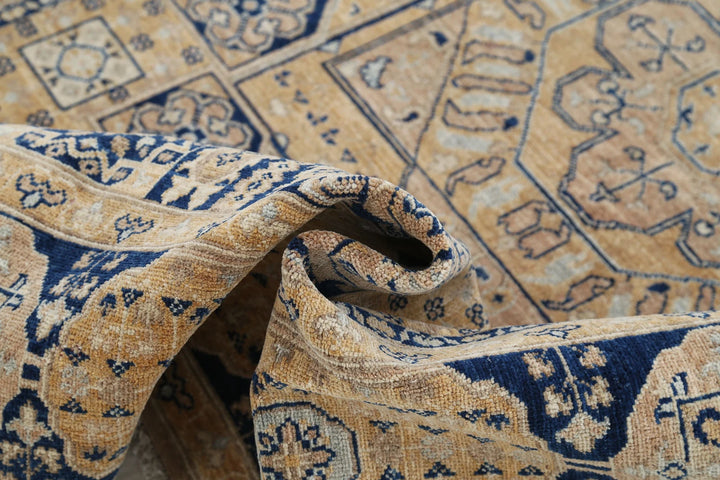 Afghan Mamluk Rug 5' 3" x 7' 5" Hand-Knotted | No. AT42460