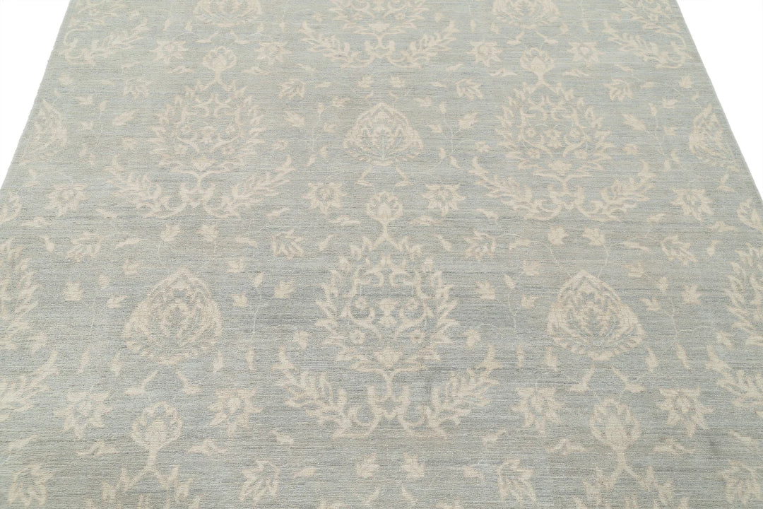 Afghan Oriental Rug 6' 0" x 8' 8" Hand-Knotted | No. AT42527