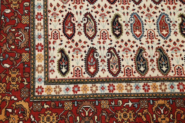 Persian Bote Rug 6' 5" x 9' 5" Hand-Knotted | No. AT42544