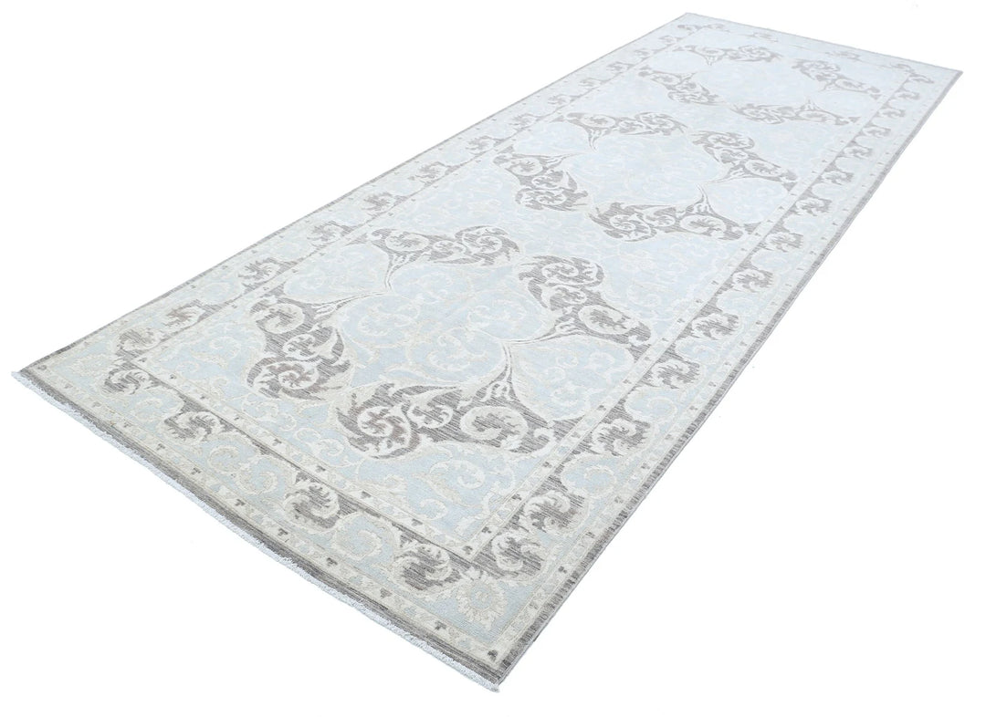 Afghan Serenity Runner Rug 4' 11" x 13' 2" Hand-Knotted | No. AT42546