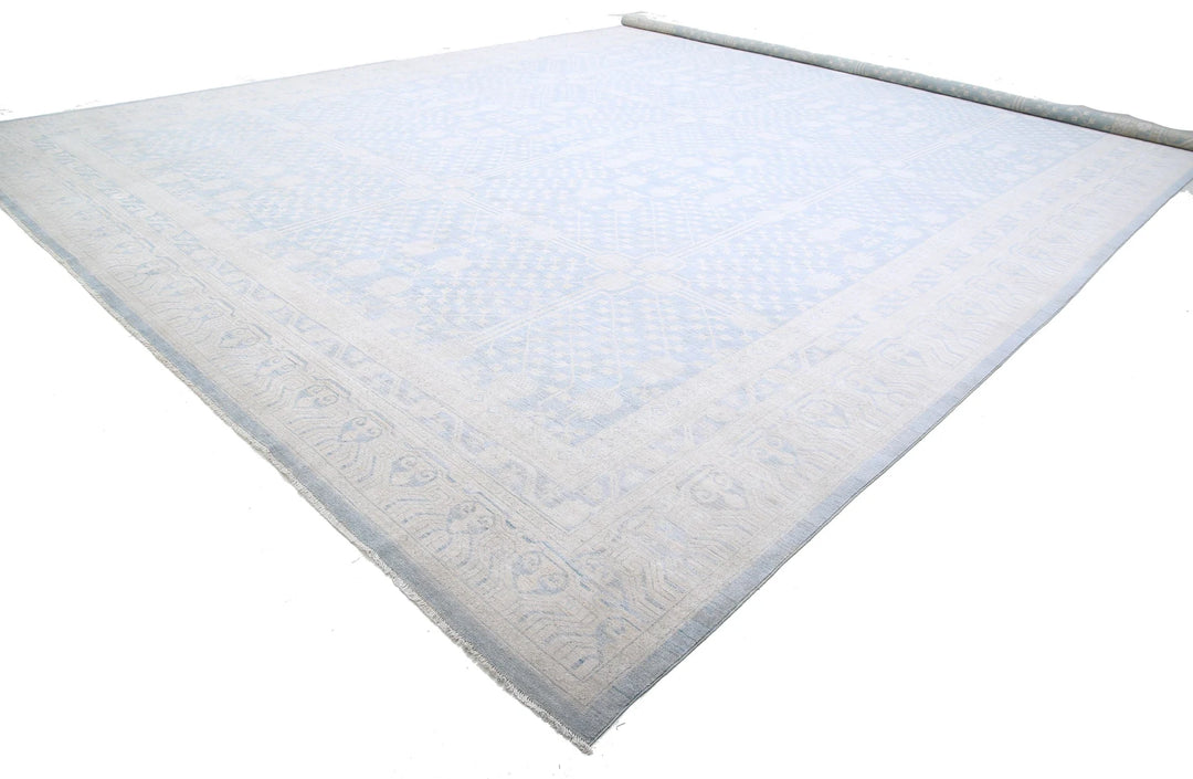 Afghan Khotan Rug 17' 5" x 25' 3" Hand-Knotted | No. AT42696