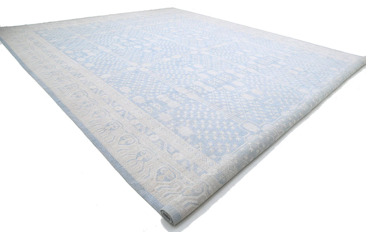 Afghan Khotan Rug 17' 5" x 25' 3" Hand-Knotted | No. AT42696