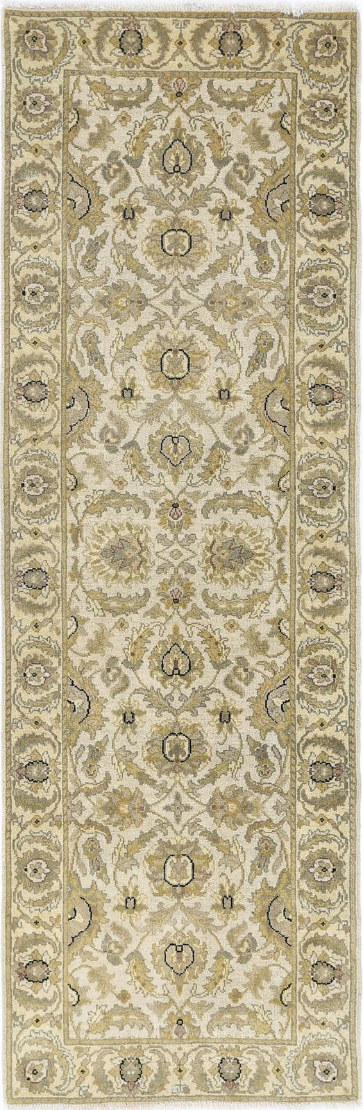 Indian Ziegler Rug 2' 6" x 7' 9" Hand-Knotted | No. AT42760