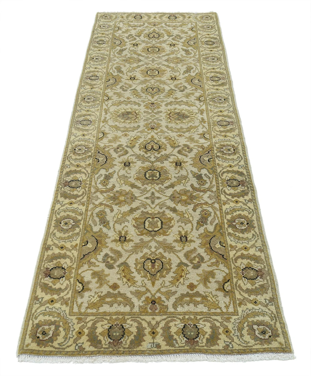 Indian Ziegler Rug 2' 6" x 7' 9" Hand-Knotted | No. AT42760