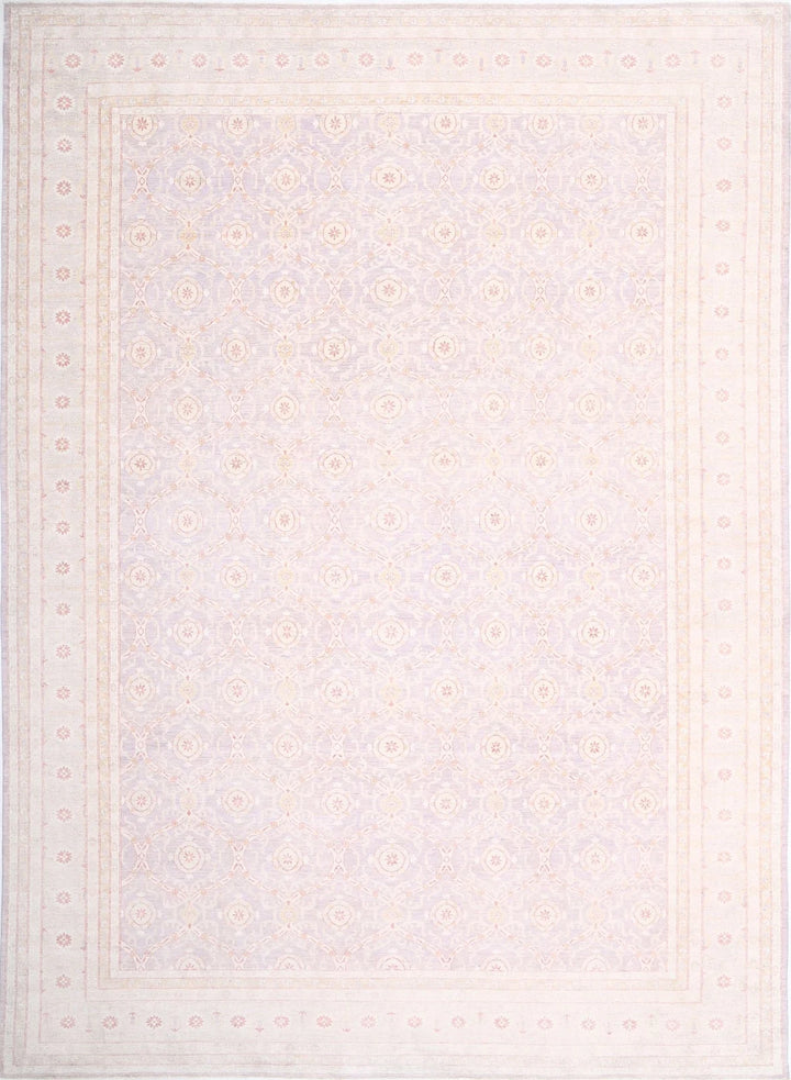 Afghan Serenity Rug 13' 11" x 18' 9" Hand-Knotted | No. AT42821