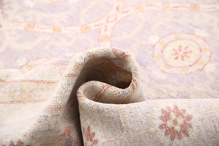 Afghan Serenity Rug 13' 11" x 18' 9" Hand-Knotted | No. AT42821