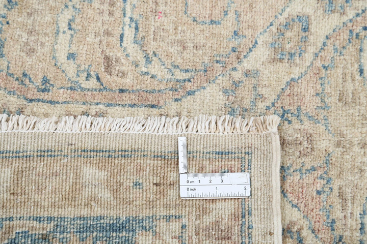 Afghan Serenity Rug 5'6" x 7'9" Hand-Knotted | No. AT43075
