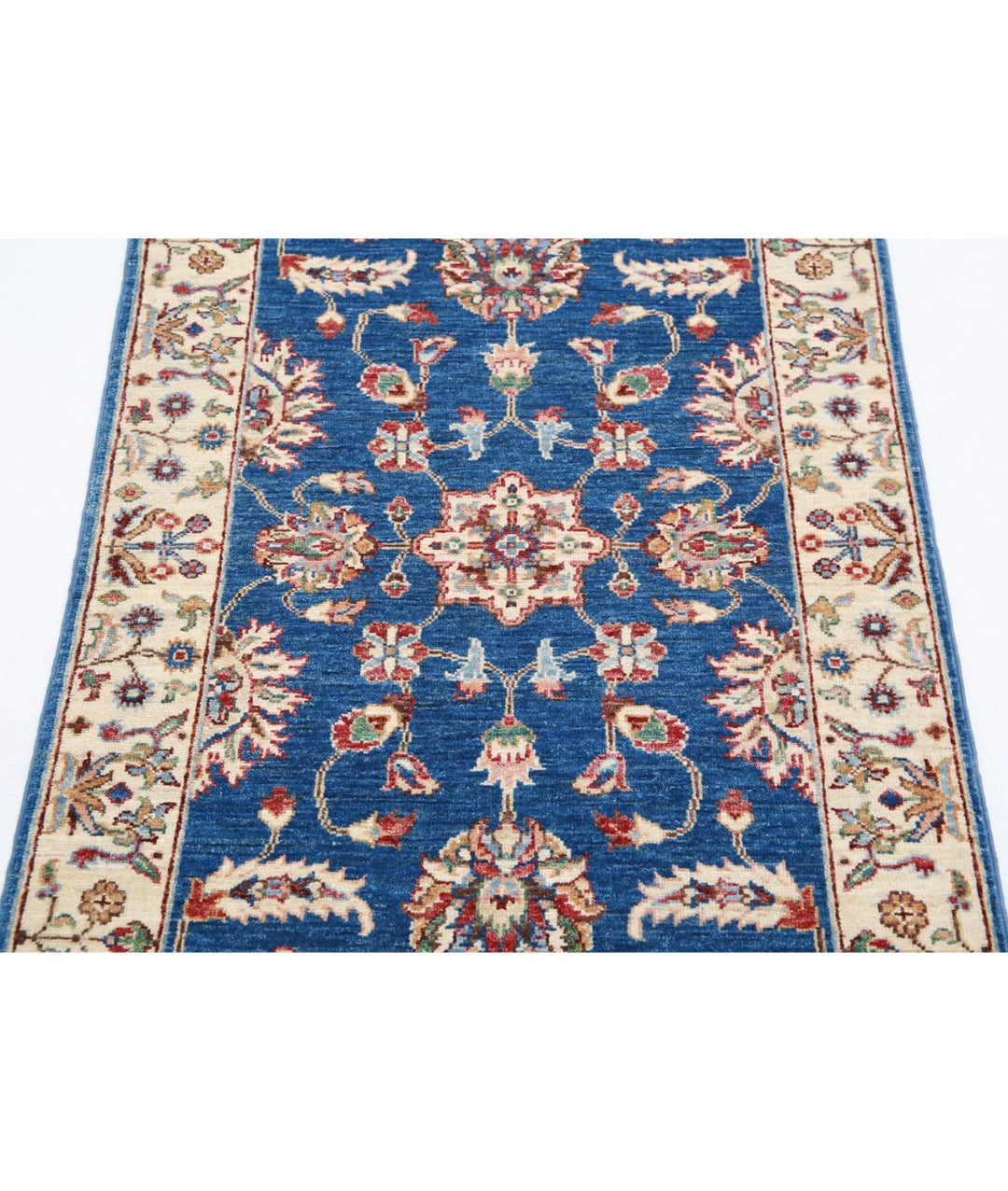 Afghan Ziegler Farhan Rug 2' 7" x 3' 10" Hand-Knotted | No. AT43124
