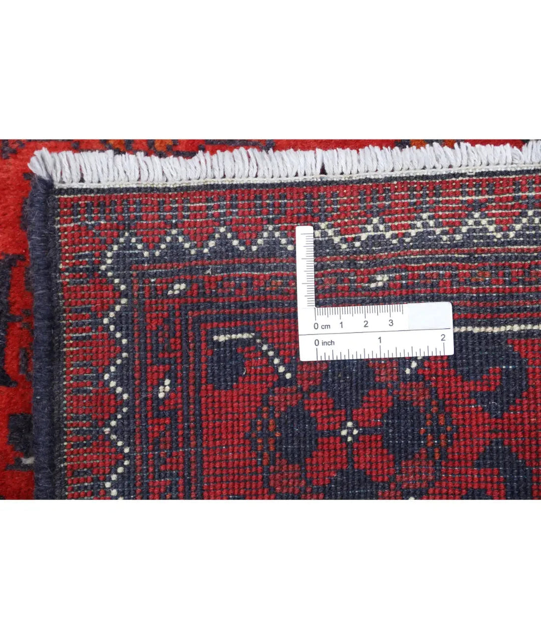 Afghan Khamyab Rug 4' 2" x 16' 0" Hand-Knotted | No. AT43289
