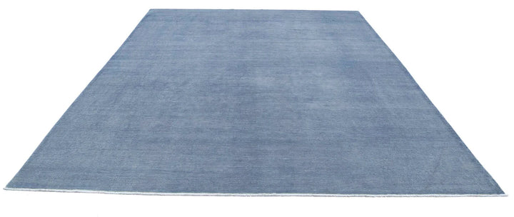 Afghan Overdye Rug 8' 11" x 11' 8" Hand-Knotted | No. AT43355