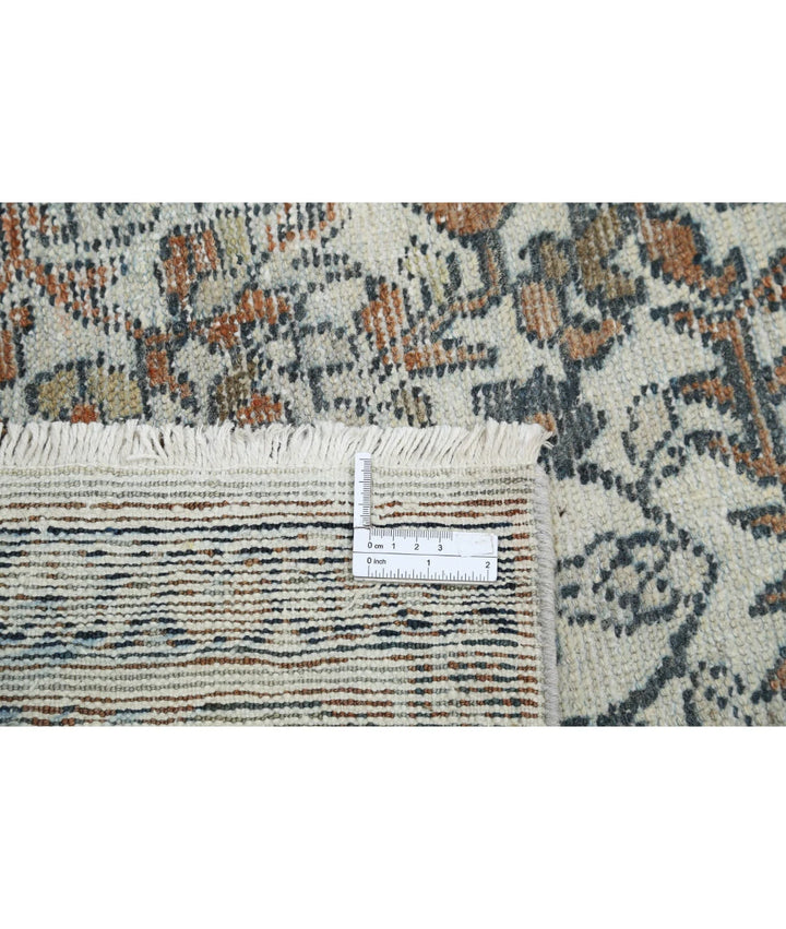 Persian Mahal Rug 7' 0" x 10' 5" Hand-Knotted | No. AT43451