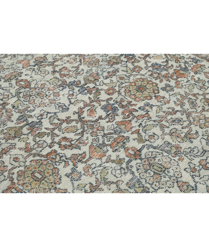 Persian Mahal Rug 7' 0" x 10' 5" Hand-Knotted | No. AT43451