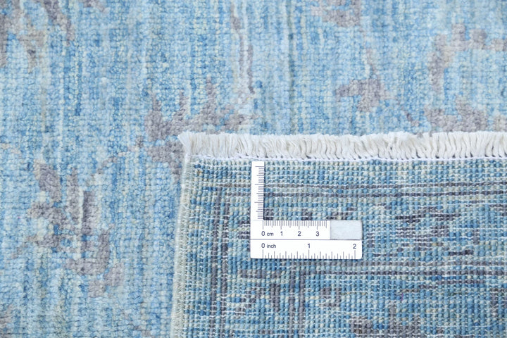 Afghan Serenity Rug 4' 1" x 5' 8" Hand-Knotted | No. AT43712
