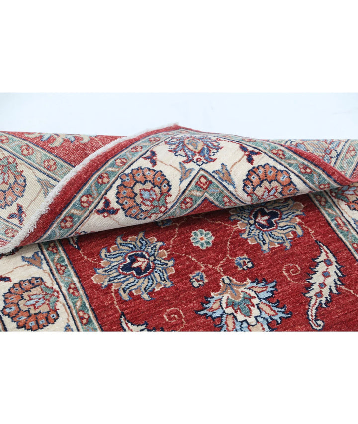 Afghan Ziegler Rug 2' 8" x 4' 1" Hand-Knotted | No. AT43717
