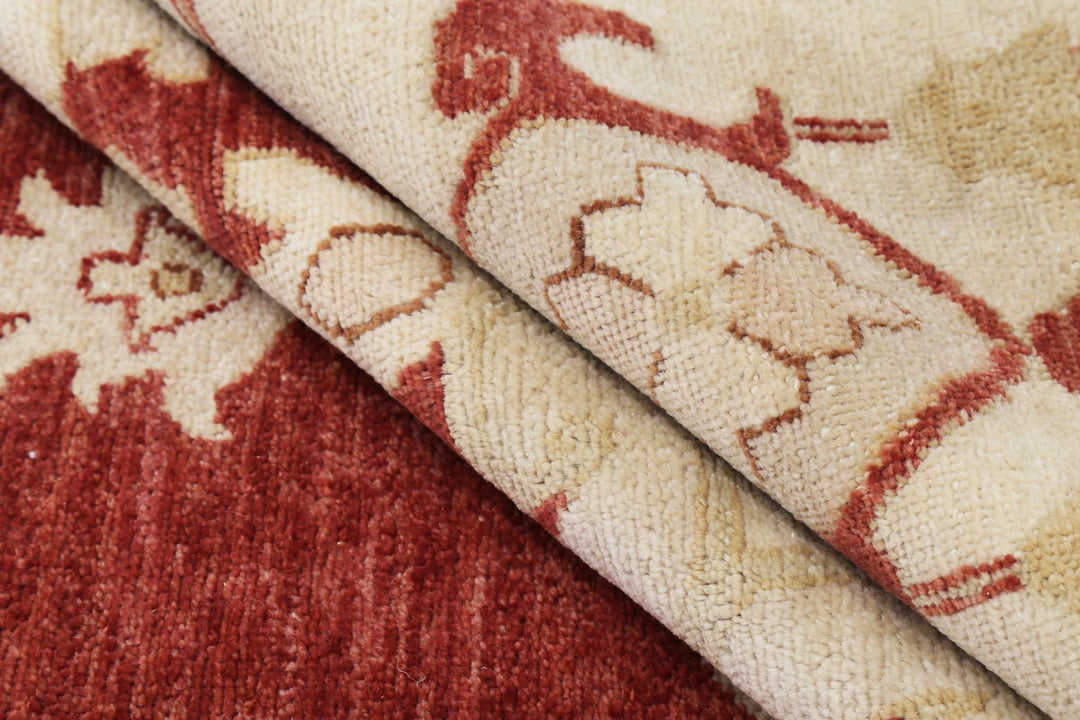 Rust Indian Ziegler Rug 11' 8" x 14' 11" Hand-Knotted | No. AT439475