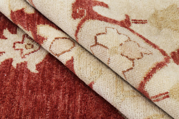 Rust Indian Ziegler Rug 11' 8" x 14' 11" Hand-Knotted | No. AT439475