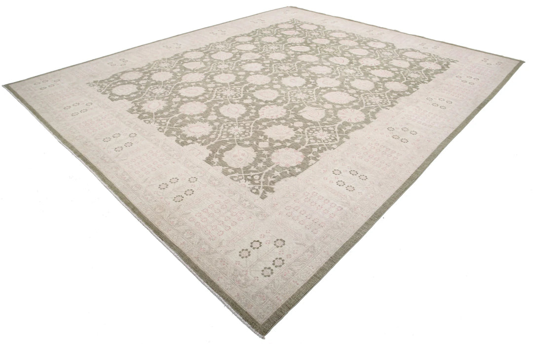 Afghan Serenity Rug 11' 11" x 14' 5" Hand-Knotted | No. AT43989