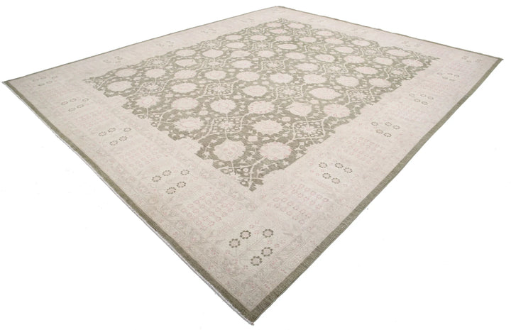 Afghan Serenity Rug 11' 11" x 14' 5" Hand-Knotted | No. AT43989