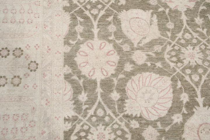 Afghan Serenity Rug 11' 11" x 14' 5" Hand-Knotted | No. AT43989