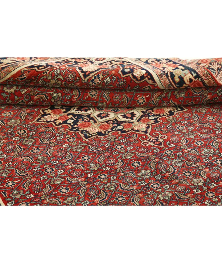 Persian Bijar Rug 4' 6" x 6' 5" Hand-Knotted | No. AT44024