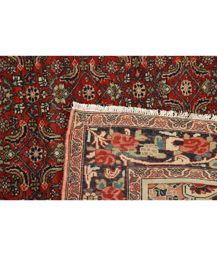Persian Bijar Rug 4' 6" x 6' 5" Hand-Knotted | No. AT44024