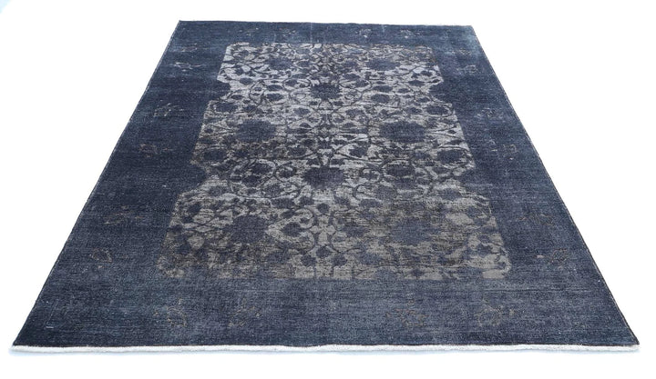 Afghan Oriental Rug 5' 11" x 7' 10" Hand-Knotted | No. AT44079
