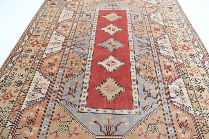 Turkish Milas Vintage Rug 8' 4" x 12' 4" Hand-Knotted | No. AT44105