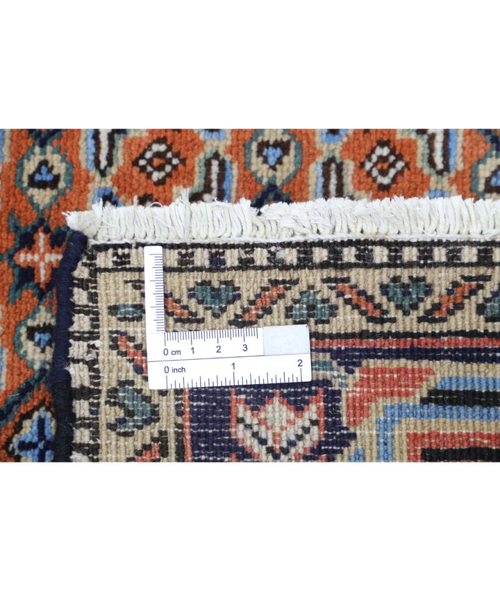 Persian Moud Rug 3' 7" x 4' 10" Hand-Knotted | No. AT44107