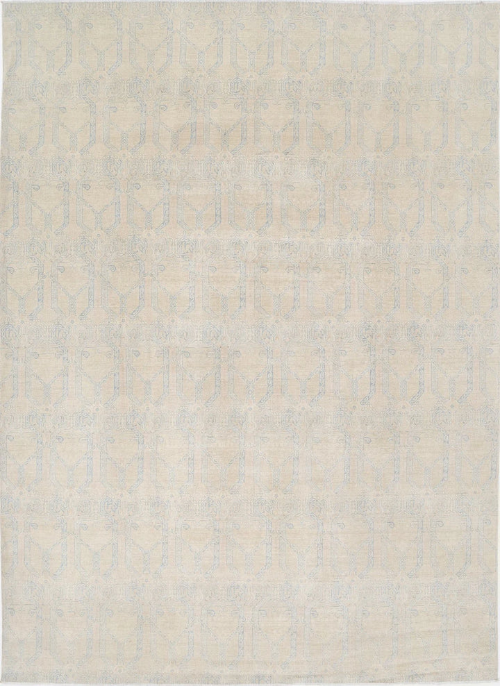 Afghan Oriental Rug 10' 0" x 13' 9" Hand-Knotted | No. AT44122