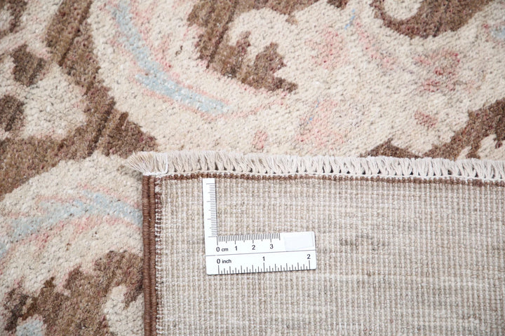 Afghan Serenity Rug 4' 9" x 10' 9" Hand-Knotted | No. AT44195