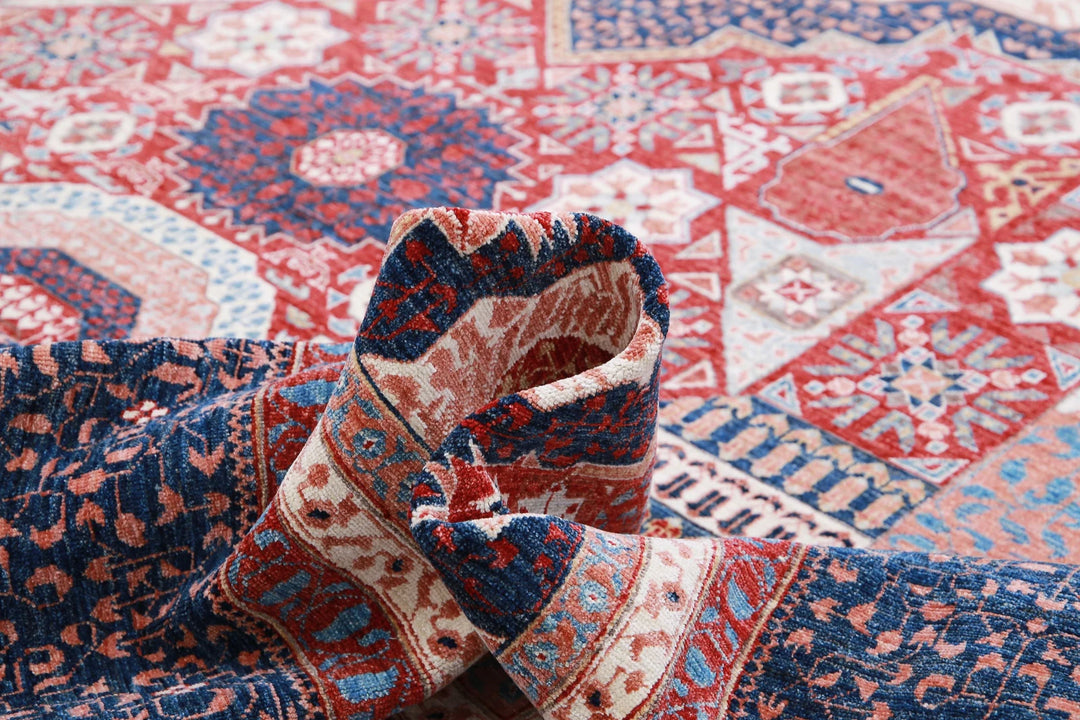 Afghan Mamluk Rug 16' 5" x 24' 5" Hand-Knotted | No. AT44212