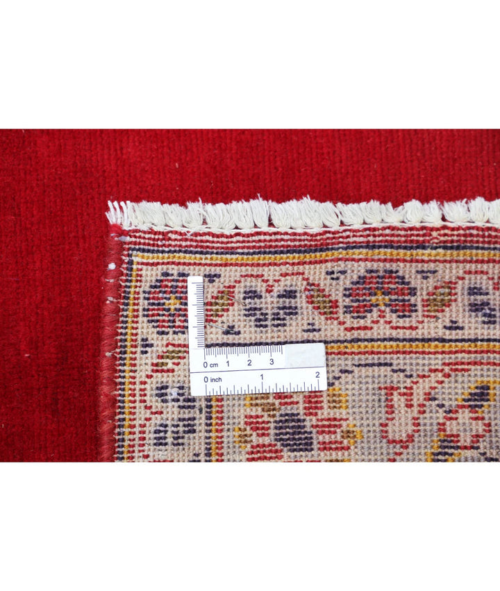 Persian Kashan Rug 3' 5" x 12' 3" Hand-Knotted | No. AT44233