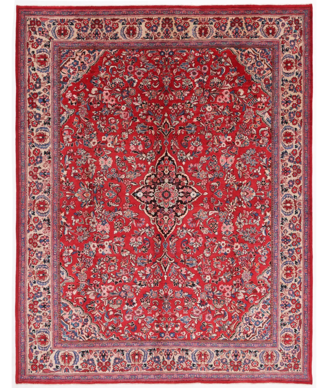 Red Rug Hand-Knotted | No. AT44284