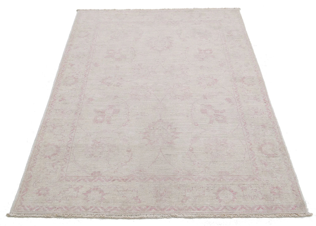 Afghan Serenity Rug 3' 10" x 5' 9" Hand-Knotted | No. AT44471
