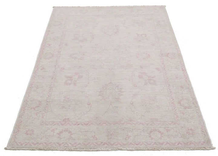 Afghan Serenity Rug 3' 10" x 5' 9" Hand-Knotted | No. AT44471