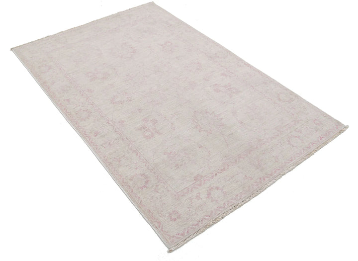 Afghan Serenity Rug 3' 10" x 5' 9" Hand-Knotted | No. AT44471