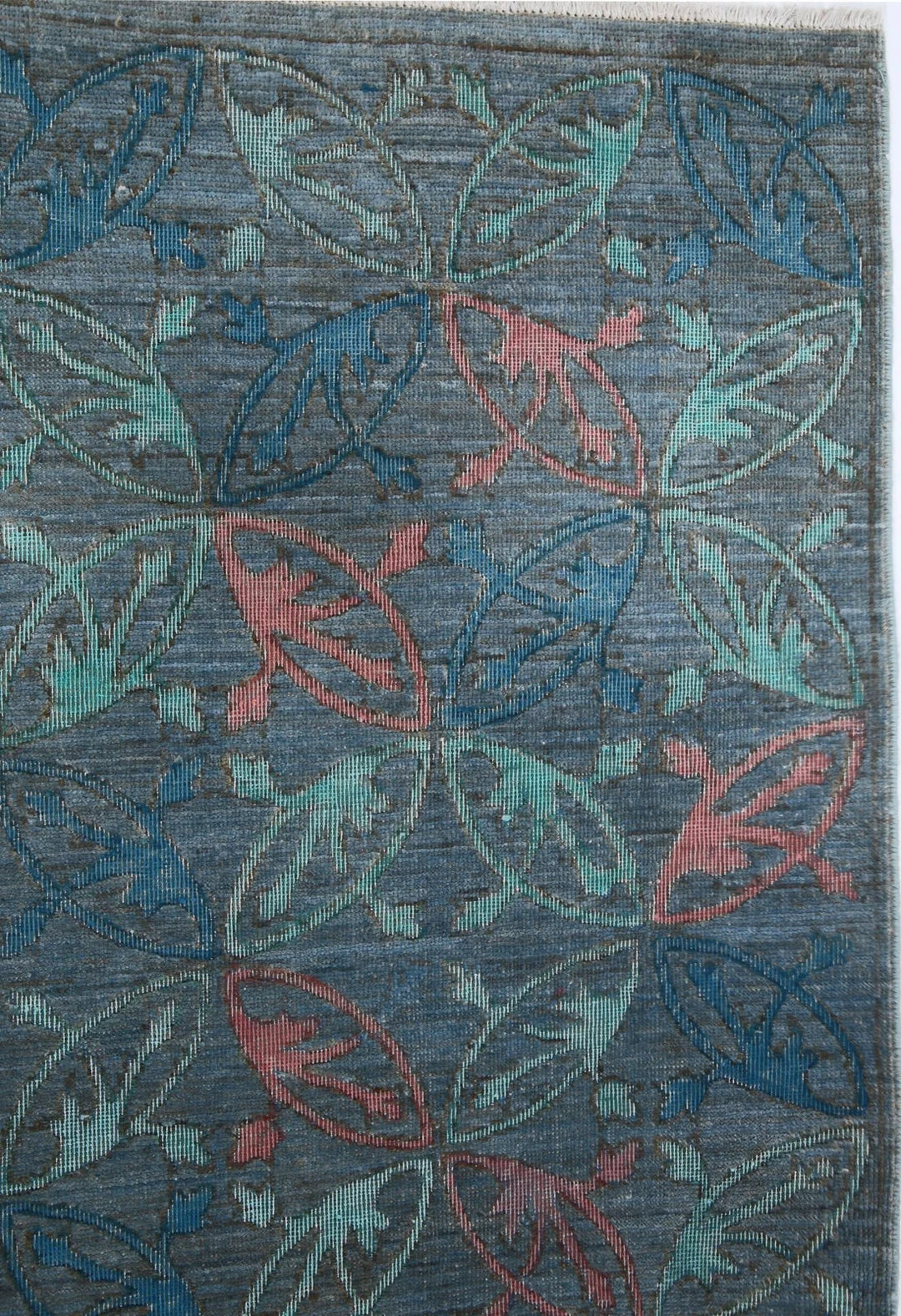 Afghan Oriental Rug 6' 10" x 9' 0" Hand-Knotted | No. AT44614